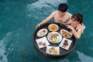 Floating Breakfast In Bali